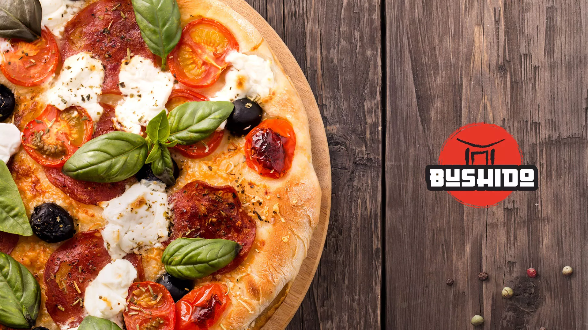Разработка сайта для пиццерии «BUSHIDO» в Новодвинске
